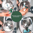Wasserstopfen für Thermomix TM5/TM6 – Ersatzteil, BPA-frei, hitzebeständig