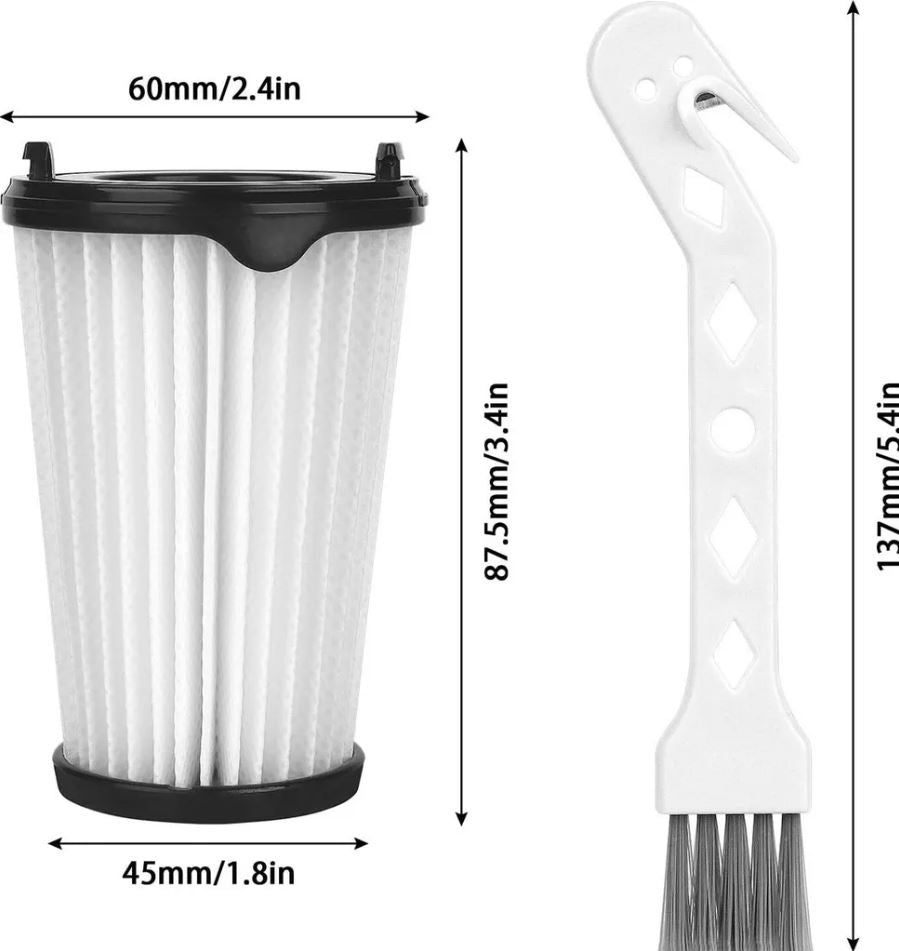 Set mit 6 Filtern für AEG CX7 CX7-2 Staubsauger, passend für alle Modelle