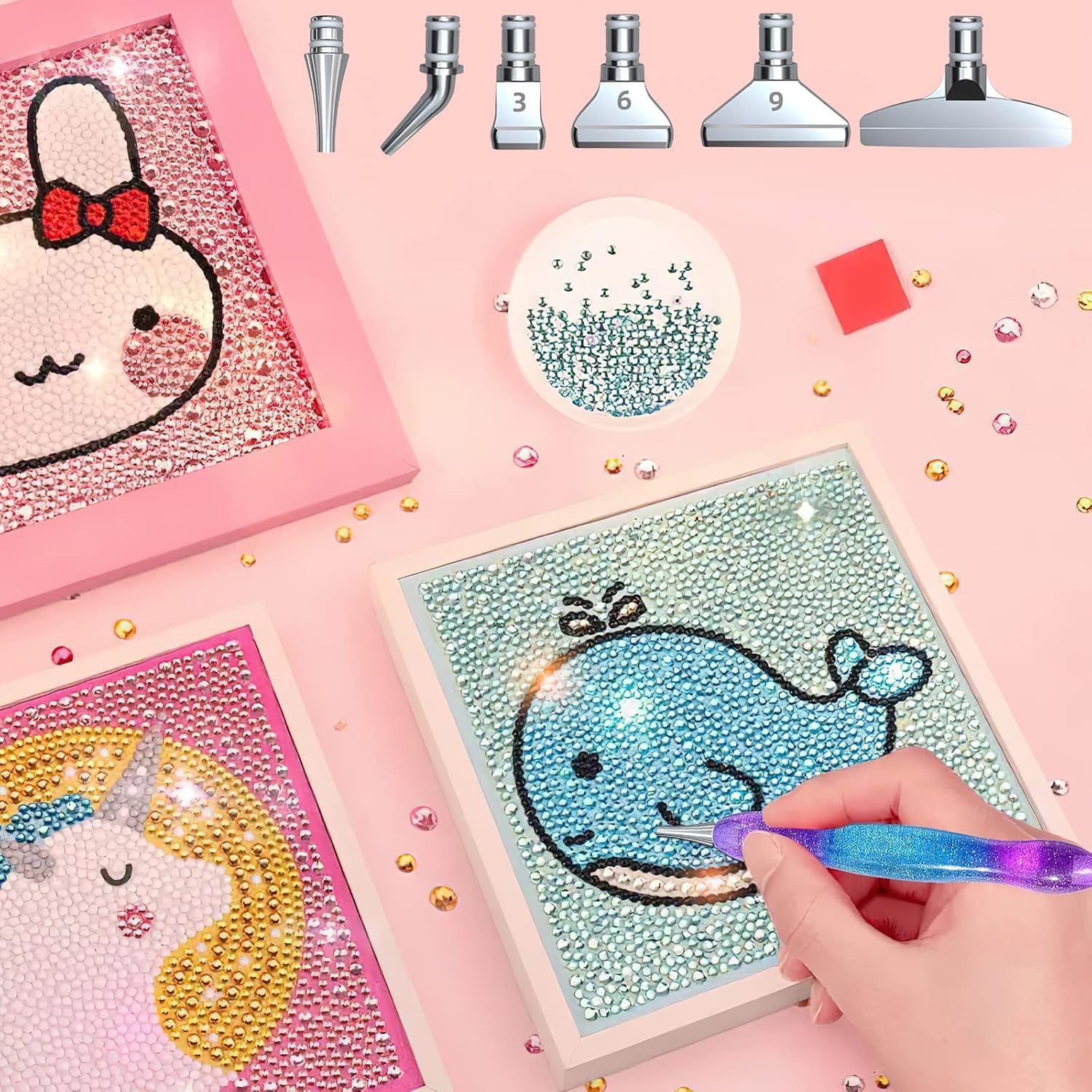 Diamond Painting Stifte-Set, Zubehör und Werkzeuge für 5D DIY Diamond Painting